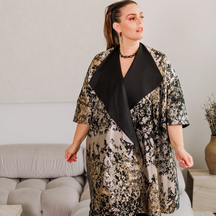 Reversible Opera Coat in "Elektra"