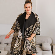 Reversible Opera Coat in "Elektra"