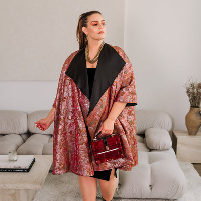 Reversible Opera Coat in "Capriccio"