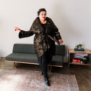 Cocoon Coat "Cleopatra"