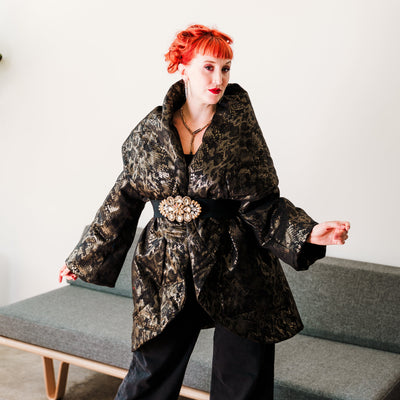 Cocoon Coat "Cleopatra"