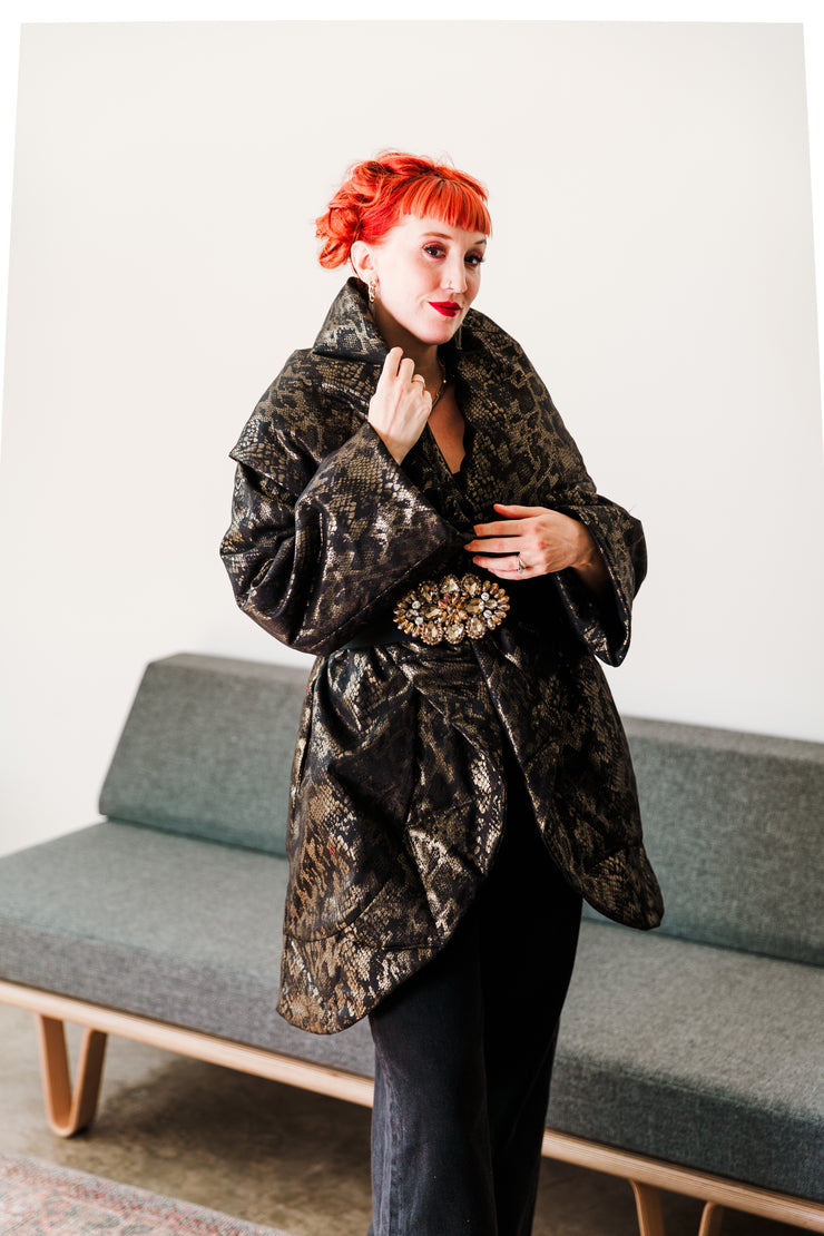 Cocoon Coat "Cleopatra"