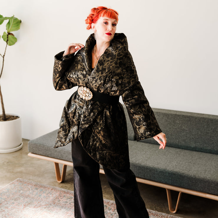 Cocoon Coat "Cleopatra"