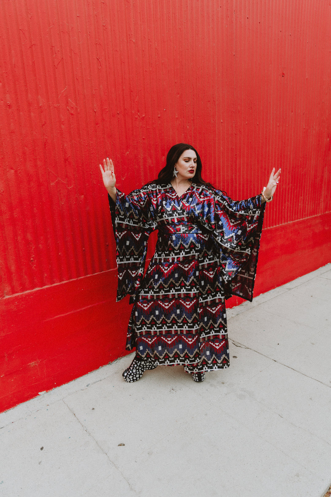 Bohémienne Kimono Robe in “Fantasy"