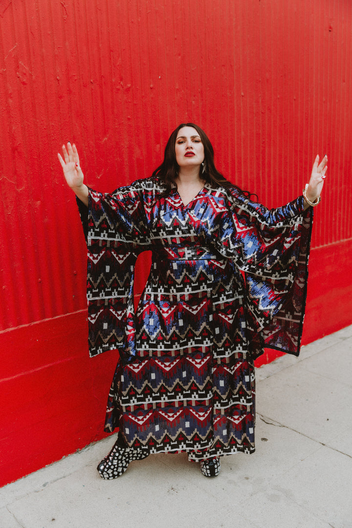 Bohémienne Kimono Robe in “Fantasy"