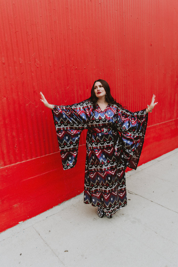 Bohémienne Kimono Robe in “Fantasy"
