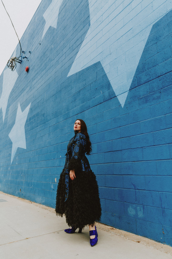London Opera Coat in “Serses”