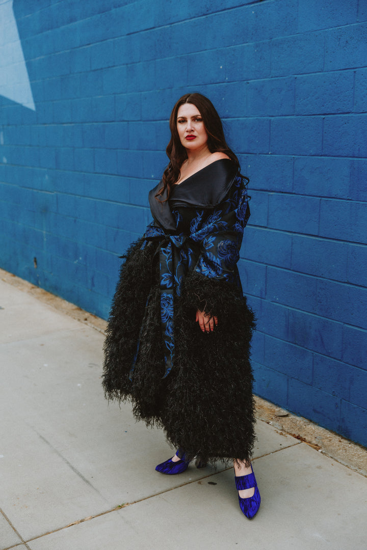 London Opera Coat in “Serses”