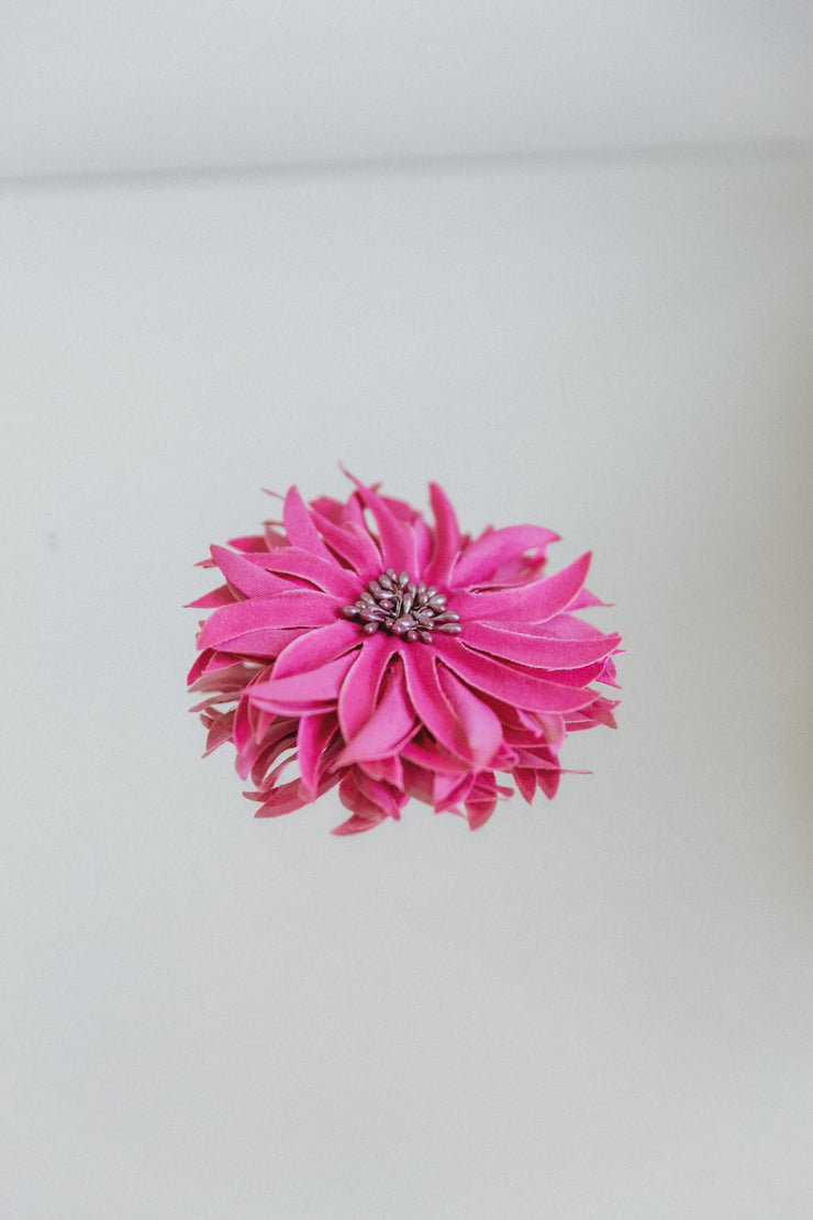 Flower Clip (Pink)