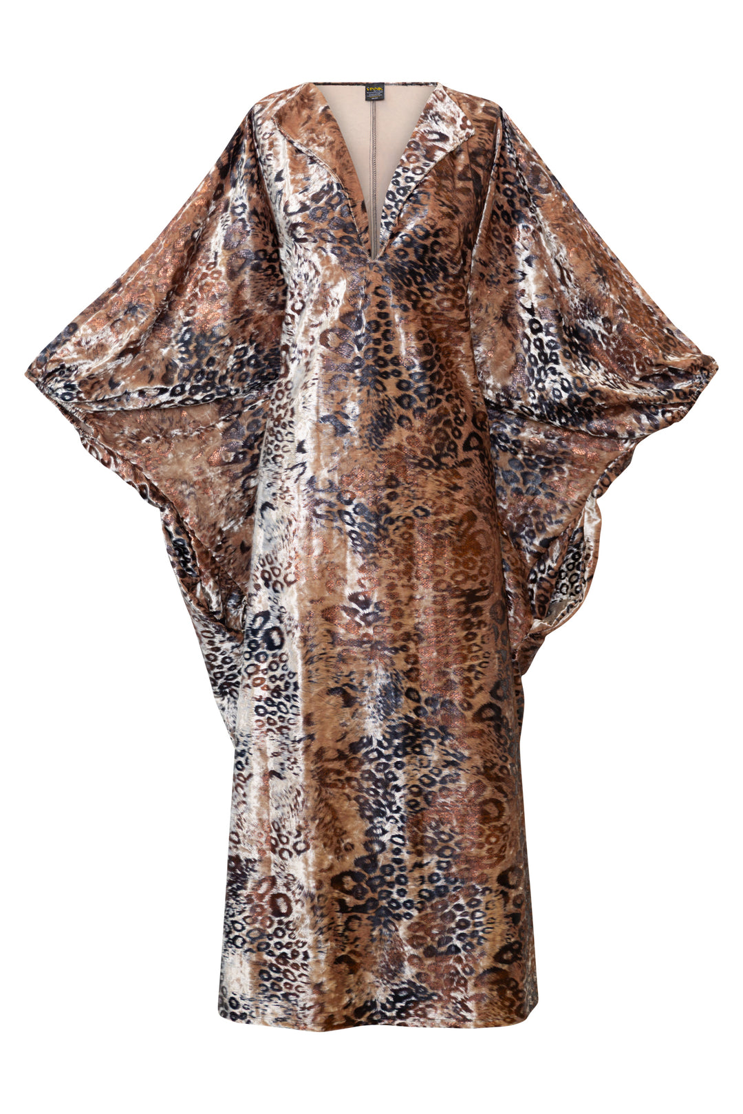 Glissando Kaftan in “Leopard Lady" Velvet