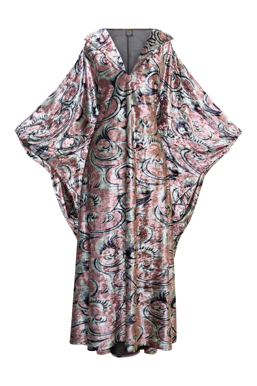 Glissando Kaftan in “Swirl Velvet"
