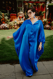 Glissando Kaftan in “Liquid Blue”