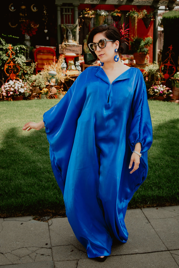 Glissando Kaftan in “Liquid Blue”