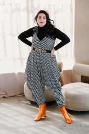 Poiret Jumpsuit in "Houndstooth"