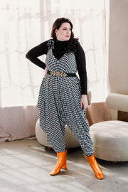 Poiret Jumpsuit in "Houndstooth"