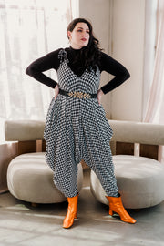 Poiret Jumpsuit in "Houndstooth"