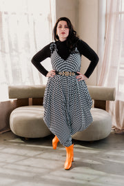 Poiret Jumpsuit in "Houndstooth"