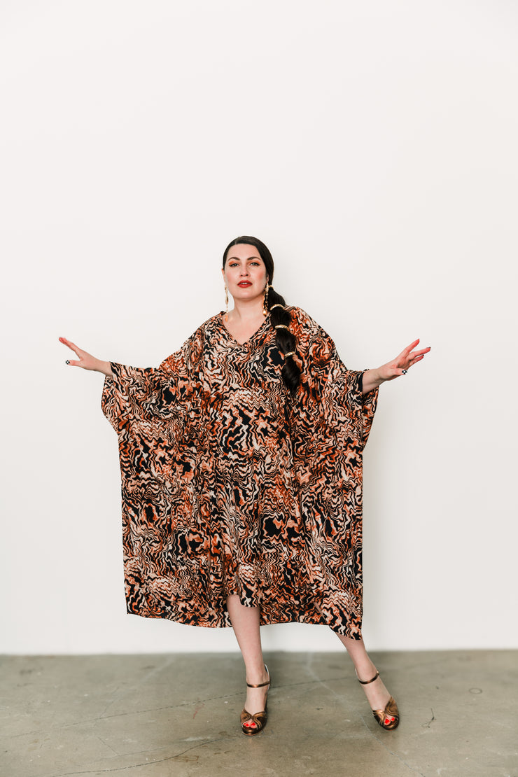 Kaftan in "Punta Cana" (Midi)