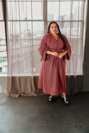 Parisian Coat in "Cosi fan Tutte" (coral)