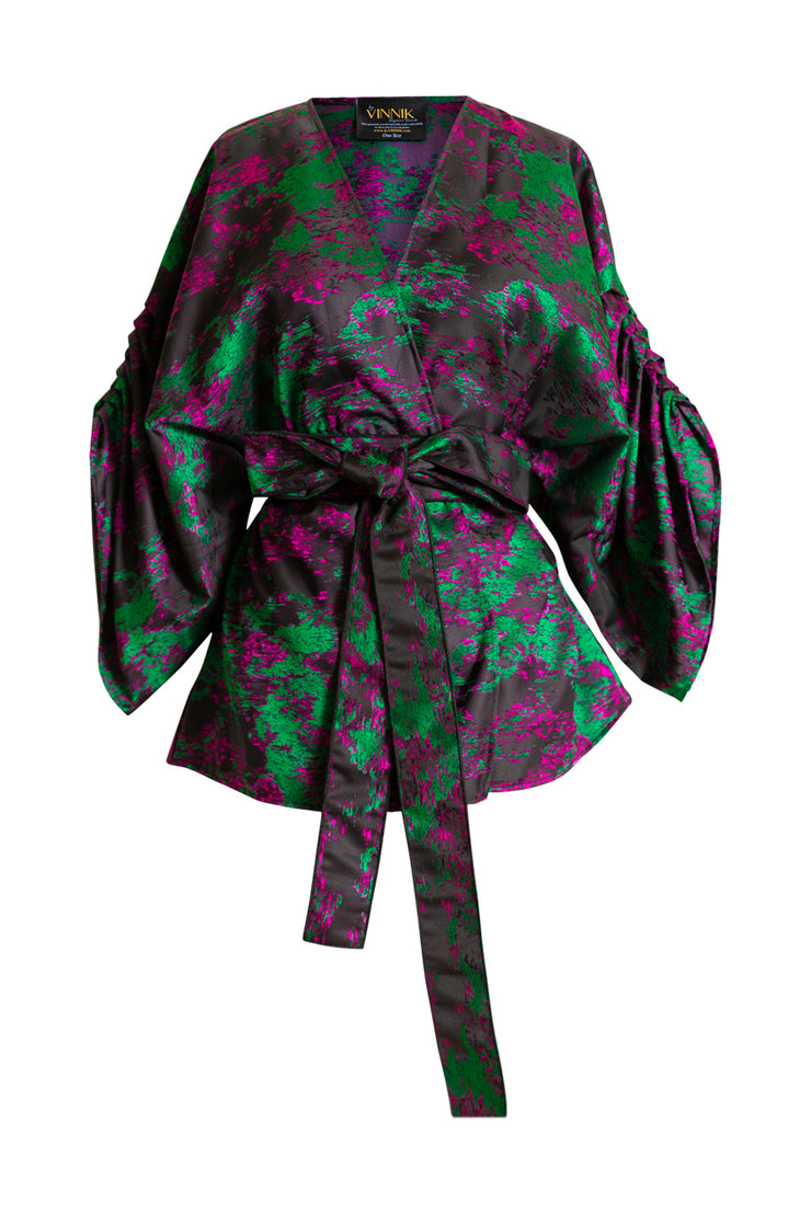 Theater Jacket “Maometto” (Green & Pink)