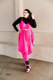 Poiret Jumpsuit in "Pink Slink"