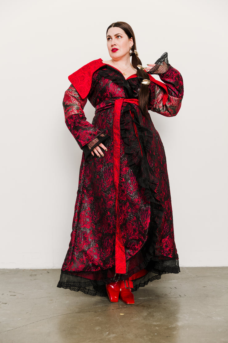 Tokyo Coat Dress in "Patchwork No. 1"