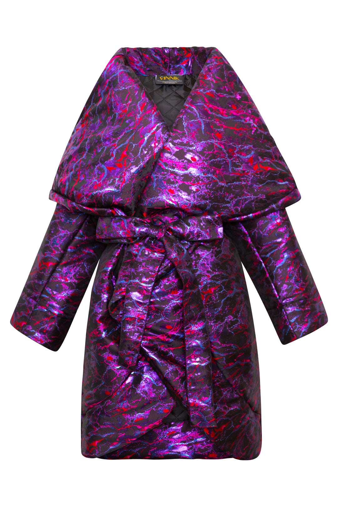 Cocoon Coat in "Brunette"