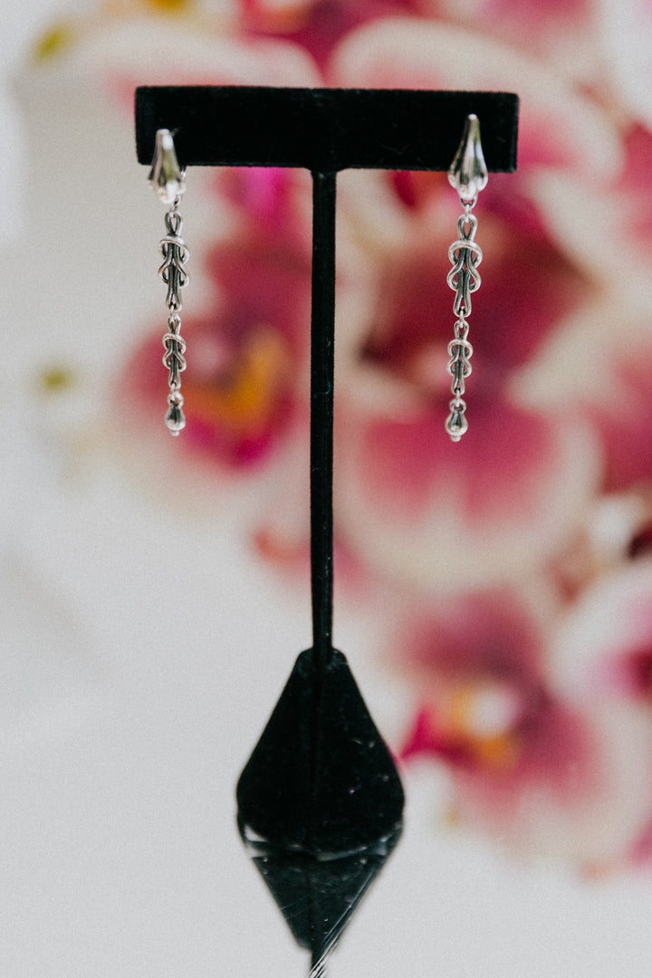 A&O Thalia Silver Dangle Earrings