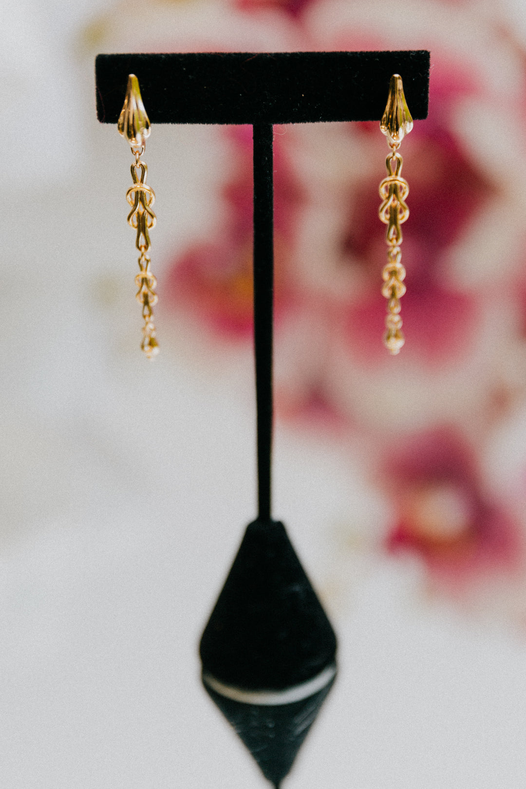 A&O Thalia Gold Dangle Earrings