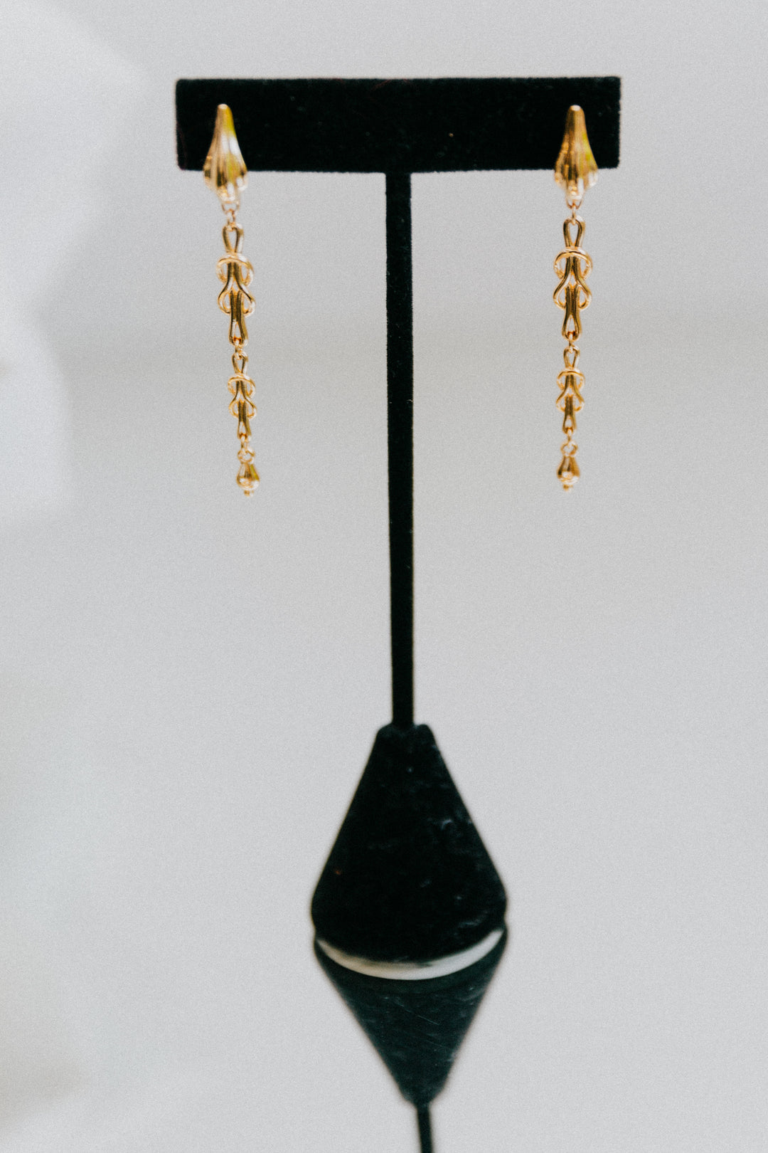 A&O Thalia Gold Dangle Earrings