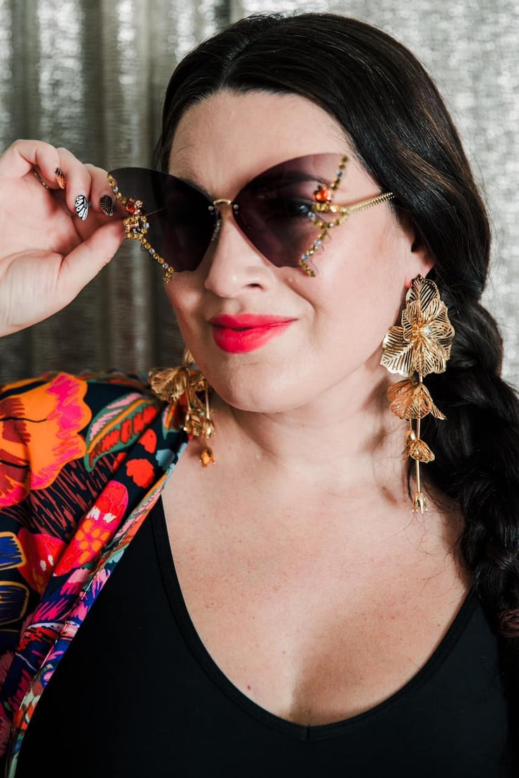 Sunglasses "Butterfly Beauty" (Dark)