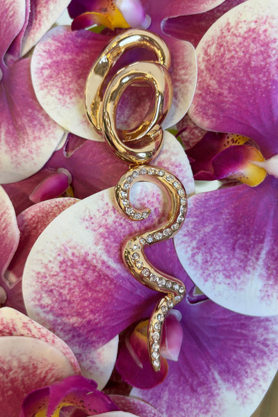 Squiggle Brooch