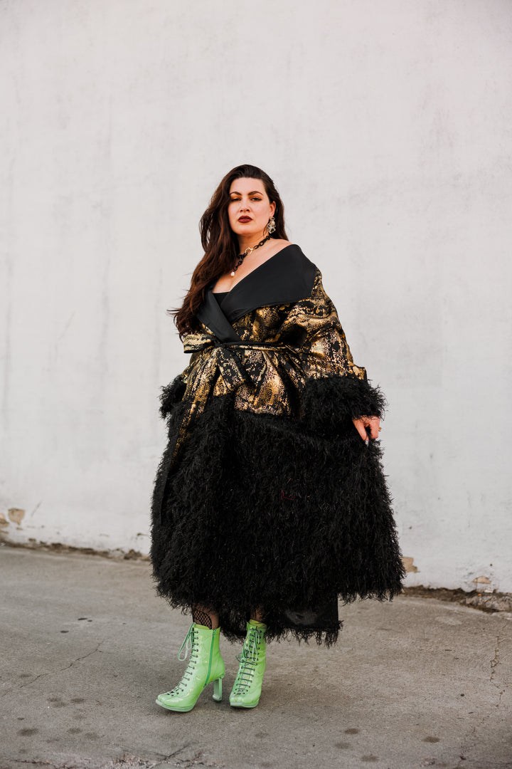 London Opera Coat in “Un Ballo in Maschera"