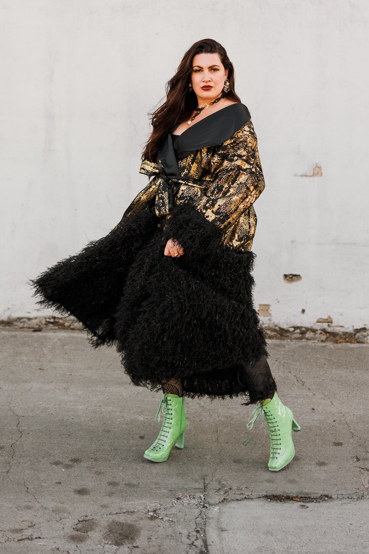 London Opera Coat in “Un Ballo in Maschera"