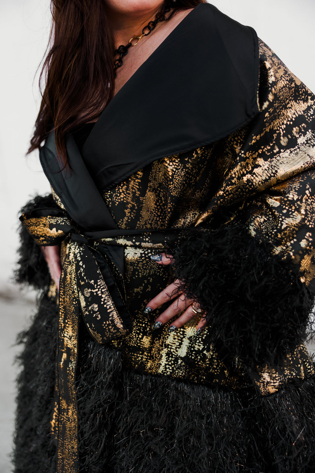 London Opera Coat in “Un Ballo in Maschera"