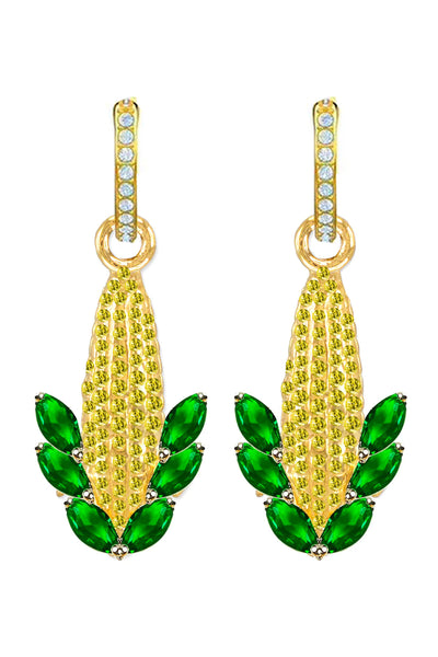 Yellow Corn Earrings
