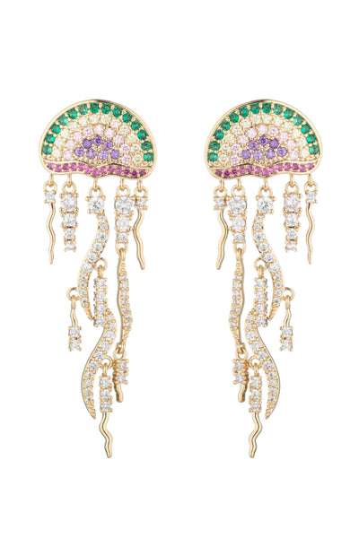 Dramatic Jellyfish Earrings