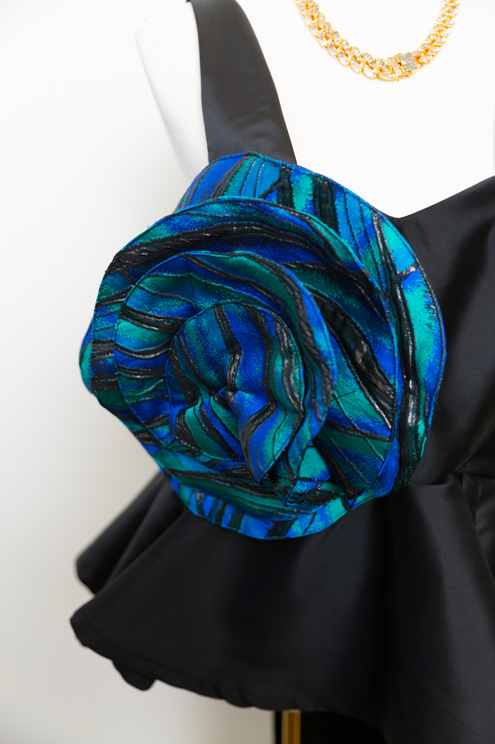 Fleur Interchangeable Rosette in "Water"