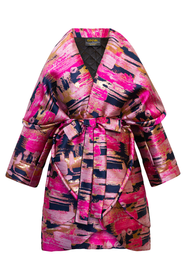 Cocoon Coat in "Blonde"