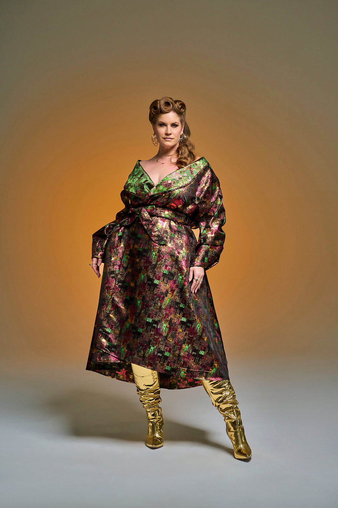 Parisian Coat in "Das Plaid"