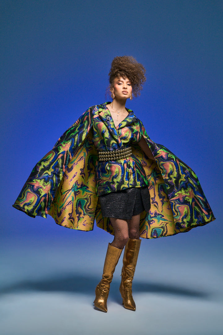 Jacquard Jape in "Brat Marble"