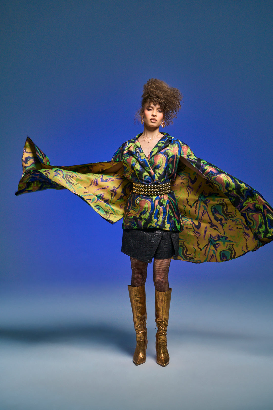 Jacquard Jape in "Brat Marble"