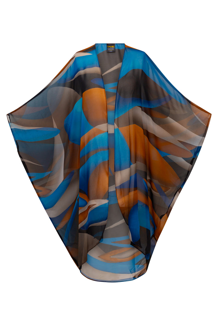 Coloratura Cape in "Dark Swirl"