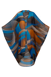 Coloratura Cape in "Dark Swirl"