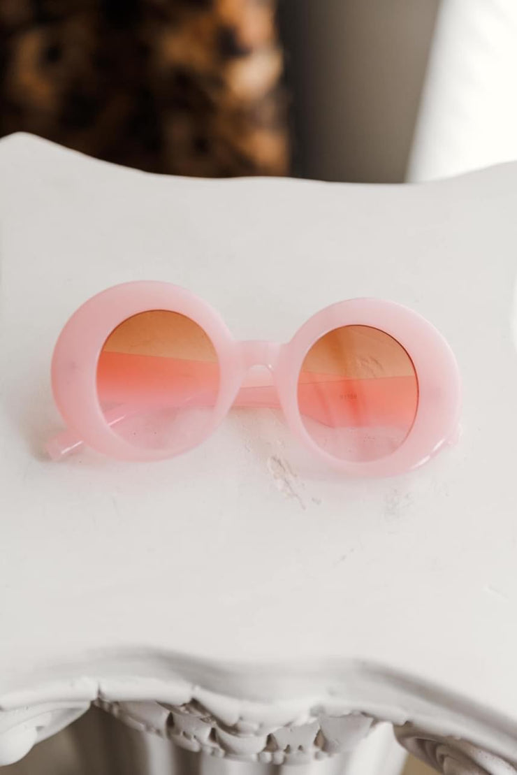 Sunglasses "Jackie O" (pink)