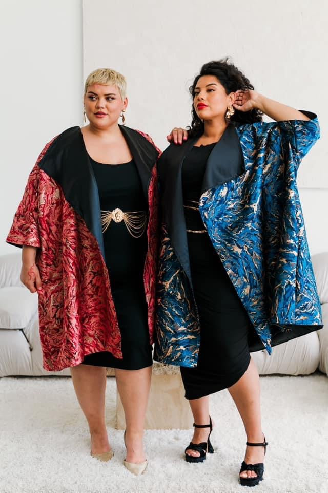 Reversible Opera Coat in 