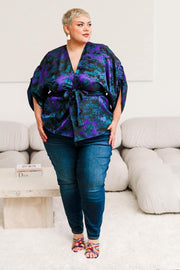 Theater Jacket “Maometto” (Purple & Blue)