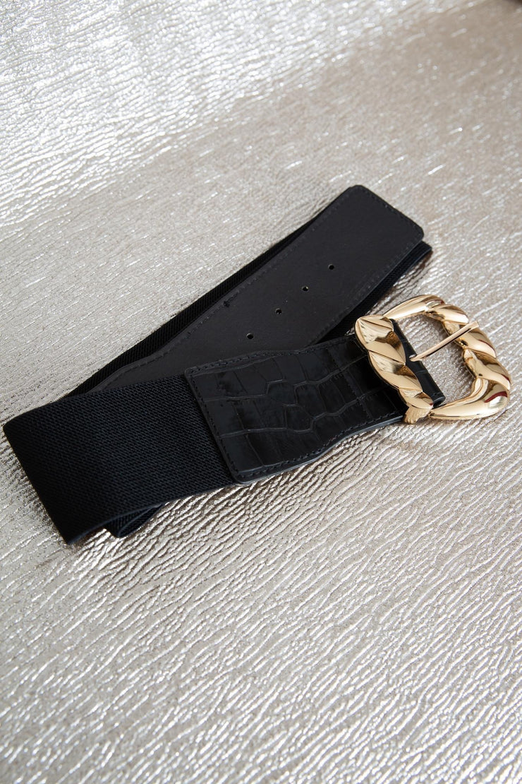 Snakeprint Snatcher Belt (Black)
