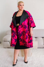 Reversible Opera Coat in "La Gazzetta"