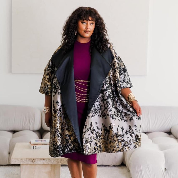 Reversible Opera Coat in "Elektra"